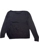 CALVIN KLEIN MAGLIONE GIROCOLLO MINIMAL NERO UOMO PRE OWNED XL