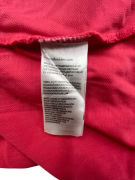 Calvin Klein Polo T-Shirt Κόκκινο Minimal Logo UNISEX M