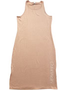 Calvin Klein Sleepwear Φόρεμα Νυχτικό Ροζ-Μπεζ Γυναικείο L