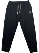 CALVIN KLEIN Sleepwear Φόρμα Παντελόνι Μαύρη με Λογότυπο CK Ανδρική XL