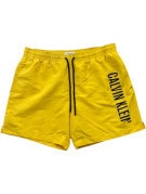 CALVIN KLEIN SWIMWEAR BERMUDA SHORTS SPORTY GIALLO UOMO PRE OWNED L