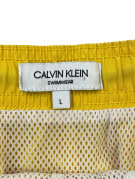 CALVIN KLEIN SWIMWEAR BERMUDA SHORTS SPORTY GIALLO UOMO PRE OWNED L