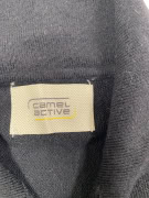 CAMEL ACTIVE Πλεκτό Polo Casual Μαύρο Ανδρικό XL