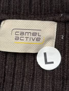 CAMEL ACTIVE ΠΛΕΚΤΟ ΠΟΥΛΟΒΕΡ MINIMAL ΣΚΟΥΡΟ ΚΑΦΕ ΑΝΤΡΙΚΟ PRE OWNED L
