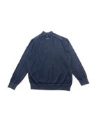 Camp David Ανδρική Μπλε Μπλούζα Half-Zip με Print Μέγεθος 3XL