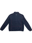 Camp David Giacca in pile casual con logo blu scuro da uomo S