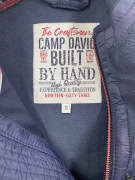 Camp David Giacca in pile casual con logo blu scuro da uomo S