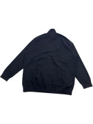 C&A Πλεκτή Ζακέτα Zip Casual Μαύρο Ανδρική 3XL