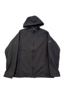 CANADIAN PEAK SOFTSHELL JACKET MINIMAL BLACK WOMEN PRE OWNED M