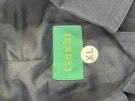 Y2K CANDA ΠΑΛΤΟ ΜΕ ΖΩΝΗ MINIMAL ΜΑΥΡΟ ΑΝΤΡΙΚΟ PRE OWNED XL