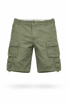 SHORTS CARGO MILITARY OLIVA UOMO PRE OWNED 4XL