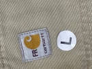 CARHARTT CARGO PANTS WORKWEAR BEIGE UOMO PRE OWNED L