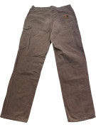 CARHARTT CARGO PANTS WORKWEAR BROWN ΑΝΤΡΙΚΟ PRE OWNED L