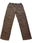 CARHARTT CARGO PANTS WORKWEAR BROWN ΑΝΤΡΙΚΟ PRE OWNED L