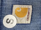 CARHARTT CARGO PANTS WORKWEAR BLUE MEN PRE OWNED S