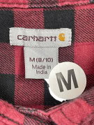 CARHARTT CAMICIA FLANELLA WORKWEAR ROSSO DONNA PRE OWNED M