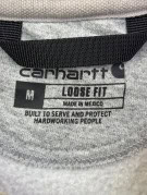 CARHARTT ΦΟΥΤΕΡ CREWNECK WORKWEAR ΓΚΡΙ ΜΕΛΑΝΖΕ ΑΝΤΡΙΚΟ PRE OWNED M