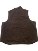2005 CARHARTT WORKWEAR VEST BROWN MENS PRE OWNED 2XL