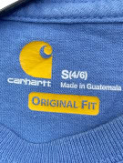 CARHARTT GRAPHIC TEE CLASSIC BLUE UOMO PRE OWNED S