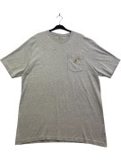 CARHARTT GRAPHIC TEE MINIMAL ΓΚΡΙ ΑΝΤΡΙΚΟ PRE OWNED L