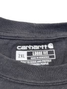CARHARTT GRAPHIC TEE WORKWEAR ΜΑΥΡΟ ΑΝΤΡΙΚΟ PRE OWNED 2XL