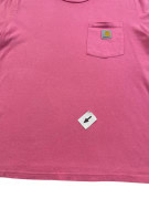 CARHARTT DONNA T SHIRT MINIMAL ROSA PRE OWNED M