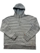 CARHARTT FELPA CON CAPPUCCIO MEZZA ZIP WORKWEAR GRIGIO UOMO PRE OWNED L