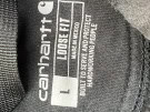CARHARTT FELPA CON CAPPUCCIO GRAPHIC NERO UOMO PRE OWNED L