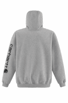 CARHARTT HOODIE MINIMAL GREY MENS PRE OWNED M
