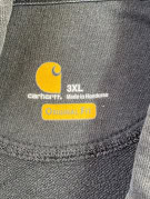 CARHARTT HOODIE STREETWEAR BLACK ΑΝΤΡΙΚΟ PRE OWNED 3XL