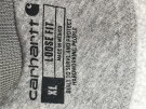 Y2K CARHARTT FELPA CON CAPPUCCIO STREETWEAR GRIGIO UOMO PRE OWNED XXL