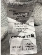 CARHARTT HOODIE STREETWEAR GREY UNISEX PRE OWNED L