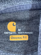 CARHARTT HOODIE WORKWEAR CHARCOAL ΑΝΤΡΙΚΟ PRE OWNED M