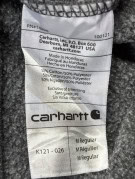 CARHARTT HOODIE WORKWEAR CHARCOAL ΑΝΤΡΙΚΟ PRE OWNED M
