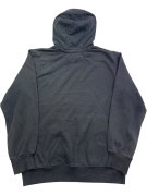 CARHARTT FELPA CON CAPPUCCIO WORKWEAR NERO SBIADITO UOMO PRE OWNED M