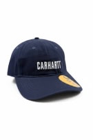 CARHARTT ΚΑΠΕΛΟ JOCKEY FORCE ΜΕ ΚΕΝΤΗΤΟ ΛΟΓΟΤΥΠΟ ΜΠΛΕ ΣΚΟΥΡΟ UNISEX ONE SIZE