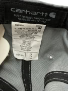 CARHARTT ΚΑΠΕΛΟ JOCKEY VINTAGE STYLE LEATHER LOGO PATCH ΓΚΡΙ UNISEX ONE SIZE