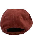 CARHARTT CANVAS CAP WORKWEAR LOGO BURGUNDY UNISEX ONE SIZE