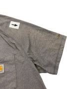 CARHARTT ΚΟΝΤΟΜΑΝΙΚΗ ΜΠΛΟΥΖΑ MINIMAL ΓΚΡΙ ΑΝΤΡΙΚΟ PRE OWNED L