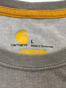 CARHARTT ΚΟΝΤΟΜΑΝΙΚΗ ΜΠΛΟΥΖΑ MINIMAL ΓΚΡΙ ΑΝΤΡΙΚΟ PRE OWNED L