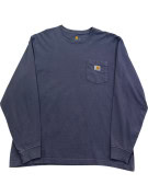 CARHARTT LOOSE FIT ΜΠΛΕ ΑΝΤΡΙΚΟ PRE OWNED L