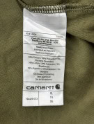 CARHARTT MAGLIA HENLEY WORKWEAR OLIVE UOMO PRE OWNED XL