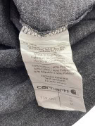 CARHARTT MAGLIA A MANICHE LUNGHE WORKWEAR GRIGIO CHARCOAL UOMO PRE OWNED M