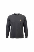 CARHARTT MAGLIA A MANICHE LUNGHE WORKWEAR GRIGIO CHARCOAL UOMO PRE OWNED M
