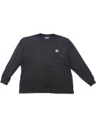 CARHARTT MAGLIA MANICA LUNGA WORKWEAR FADED BLACK UOMO PRE OWNED L