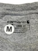 CARHARTT MAGLIA MANICA LUNGA WORKWEAR GRIGIO UOMO PRE OWNED XS