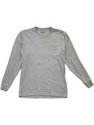 CARHARTT MAGLIA MANICA LUNGA WORKWEAR GRIGIO UOMO PRE OWNED XS