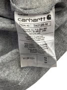 CARHARTT MAGLIA MANICA LUNGA WORKWEAR GRIGIO UOMO PRE OWNED XS