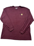 CARHARTT ΜΑΚΡΥΜΑΝΙΚΗ ΜΠΛΟΥΖΑ WORKWEAR ΜΠΟΡΝΤΟ ΑΝΤΡΙΚΟ PRE OWNED L
