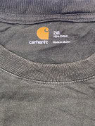 CARHARTT LONG SLEEVE TEE WORKWEAR OLIVE MENS PRE OWNED XXL